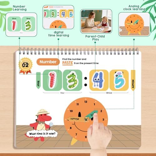 VUIYA Montessori workbook interior page featuring letter tracing and handwriting practice layout.
