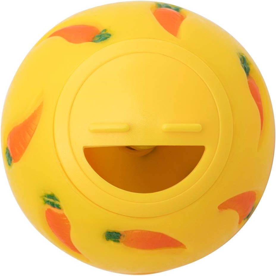 Niteangel Treat Ball, Snack Ball for Small Animals (Small, Yellow & Green) - Image 9