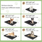 LWFCOEE replacement pet bedding shield folded cleanly illustrating its fade resistant lightweight storage design.
