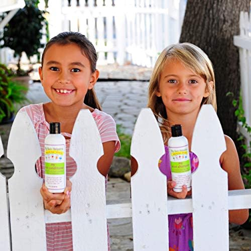 My Hair Helpers natural lice removal daily defense bottle packaging back details