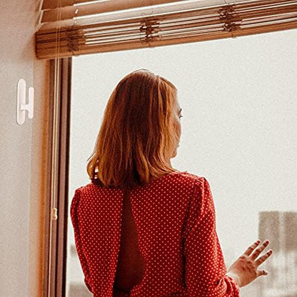 Blulu window cord safety cleat in a nursery setting