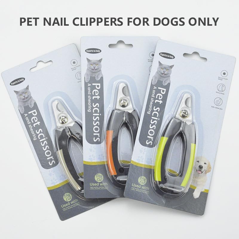 Close up view of the ergonomic non slip grip handle on the small pet claw cutter
