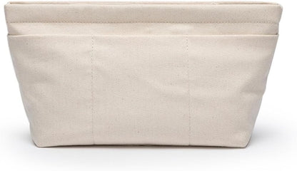 Tote Purse Insert Handbag Organizer Shaper Handbag Liner Bag in Bag Divider Organizer Insert (L-With Zipper) - Image 13