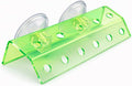 Kcrygogo fluorescent green coral frag holder front view aquarium accessory