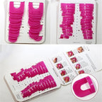 Full twenty six piece Vdaxvme nail polish protector set inside packaging