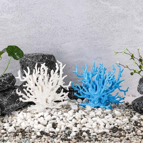 Premium PVC TkoYuHm artificial marine ornaments showing corrosion resistant base detail