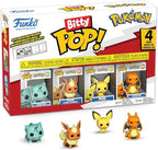 Funko Bitty Pop miniature vinyl figures inside clear stackable acrylic display case