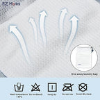 Internal view highlighting the TPU waterproof layer inside EZ Moms boys pee pants.