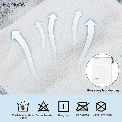 Internal view highlighting the TPU waterproof layer inside EZ Moms boys pee pants.