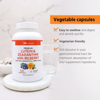 ML Naturals Lutein And Zeaxanthin With Bilberry quality certification badge