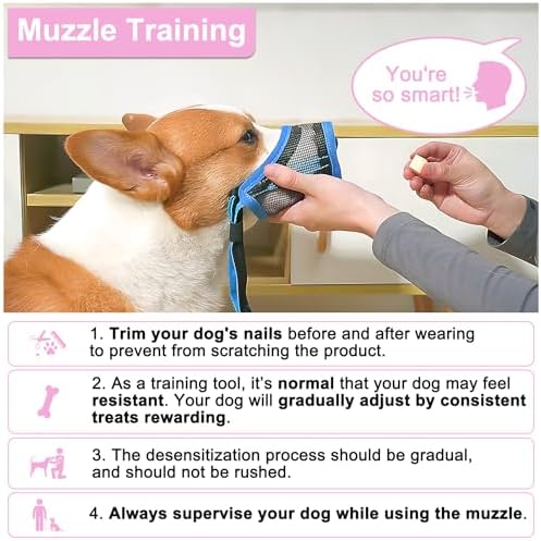 Adjustable strap and buckle detail on Luckypaw dog muzzle