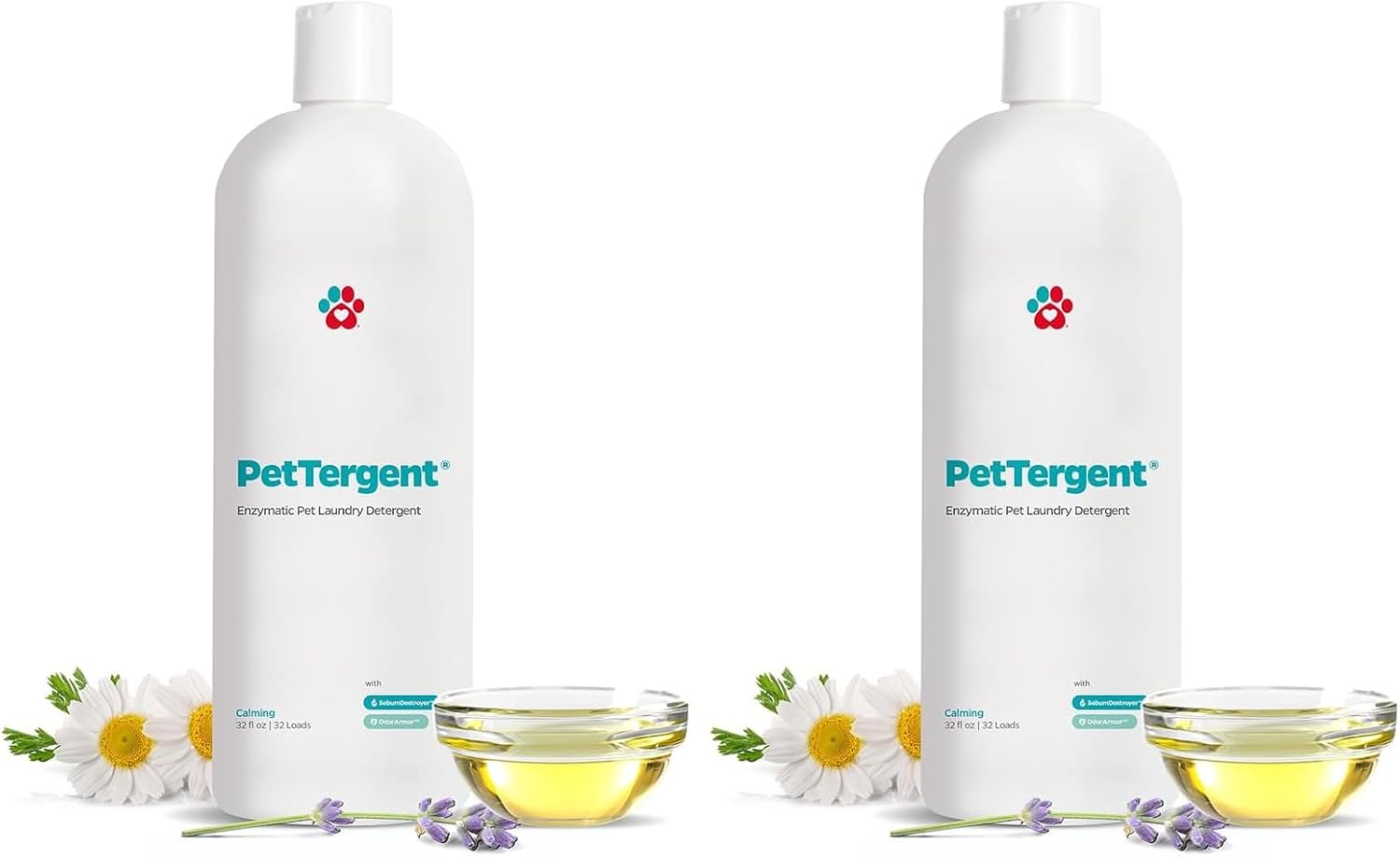 Pet Parents(R) PetTergent(R), Enzymatic Pet Laundry Detergent, 32 oz 32 Loads Pet Stain Remover & Pet Odor Eliminator, Laundry Detergent for Pets (Calming, 32 oz) - Image 10