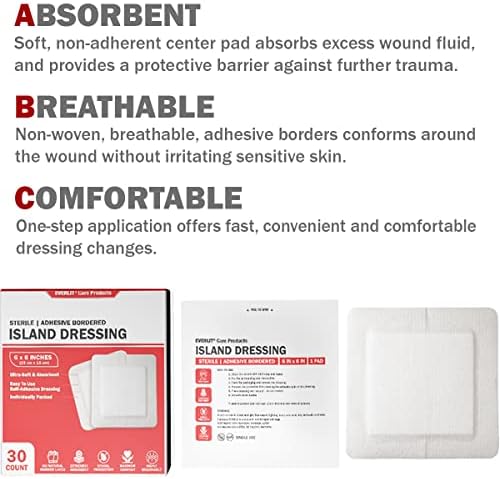 Close-up detail of the breathable non-woven material of the EVERLIT medical bandage emphasizing its skin-friendly texture.