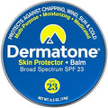 Dermatone skin protector balm front view in 0.5 Ounce mini tin
