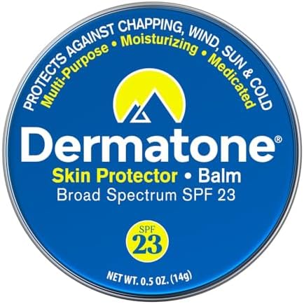 Dermatone Skin Protector Balm SPF 23 0.5 Ounce mini tin front view