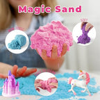 JOYEEMAX Unicorn Light-Up Terrarium Kit for Kids - LED Night Light Birthday Gift for Girls Ages 4 5 6 7 8-12 Year Old - Unicorn Toys for Girls - DIY Arts and Crafts Kit for Kids - Image 4