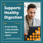 Anti bloat drink mix for digestive support and nutrient absorption
