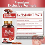 Upondata Reishi Lycopene supplement bottle cap and seal view