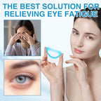 Instructional view of how to use the manual pressure eye wash device