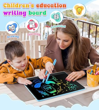 Side profile view of HHN portable LCD writing tablet
