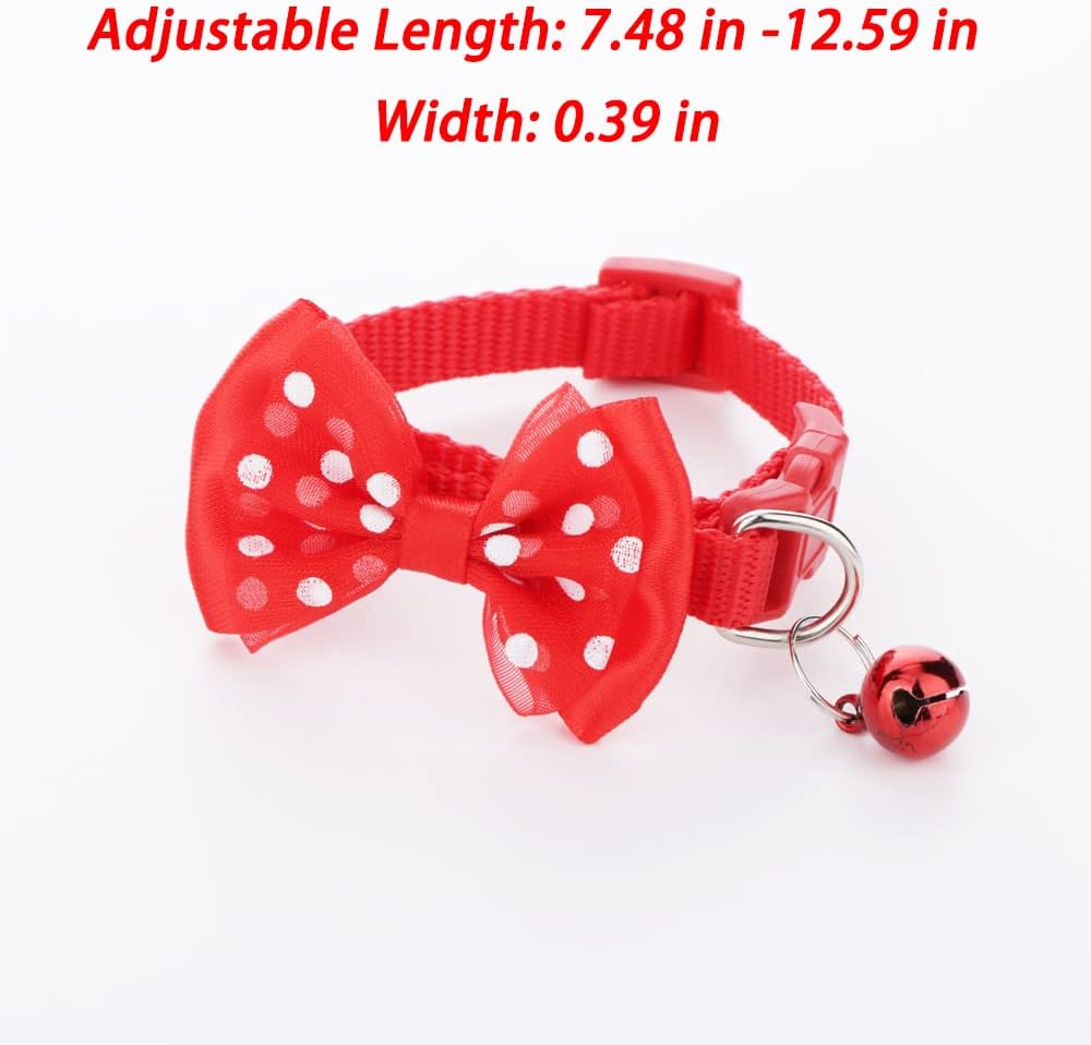 DQITJ adjustable pet collar 3 pieces pack