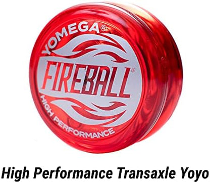 Close up of Yomega Fireball polycarbonate body texture