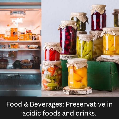 mGanna sodium benzoate preservative powder for food beverages and DIY cosmetics lifestyle image