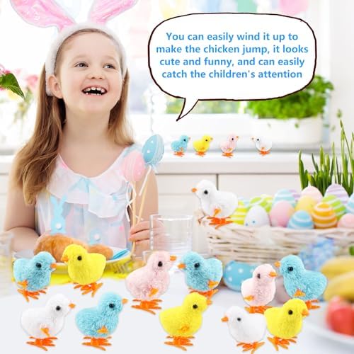 Assorted miniature clockwork hopping birds for children return gifts
