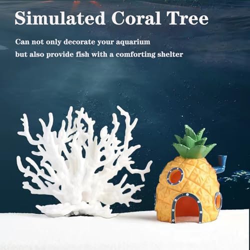 Besimple white marine landscape decoration for freshwater aquarium