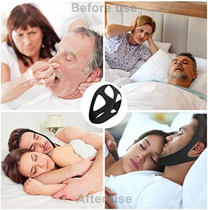 Close up of ergonomic mesh fabric on anti snoring device