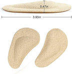 Dr. Foot PU gel arch cushions showing adhesive backing for shoes