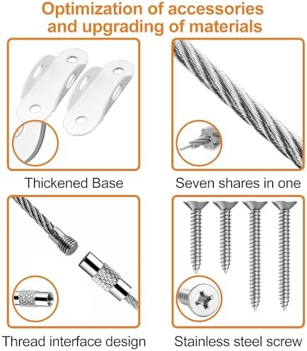 Utook anti tip furniture anchor kit with premium screws and mounting components.