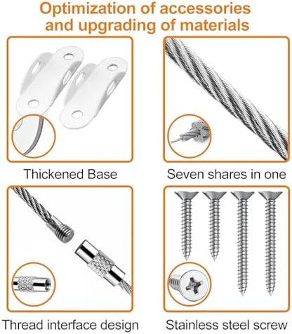 Utook anti tip furniture anchor kit with premium screws and mounting components.