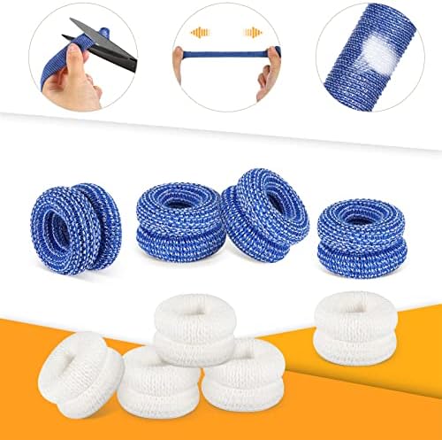 Nuanchu tubular finger bandage roll cut to custom size for thumb sprain care