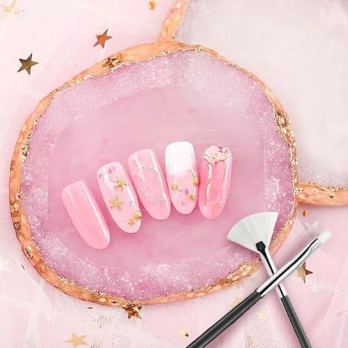 15 piece professional nail art painting brush set detail