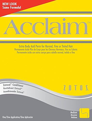Zotos Acclaim Acid Permanent Treatment kit for professional hair perming