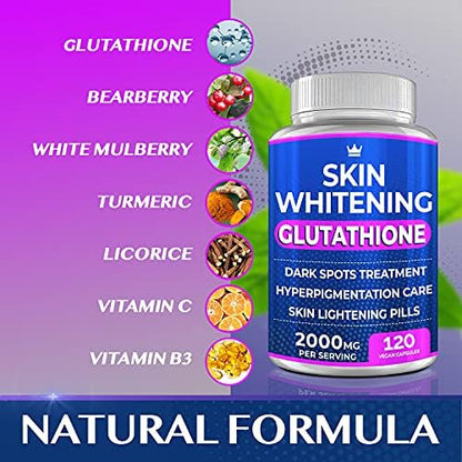 Northern Crown Cosmetics skin lightening supplement ingredient information