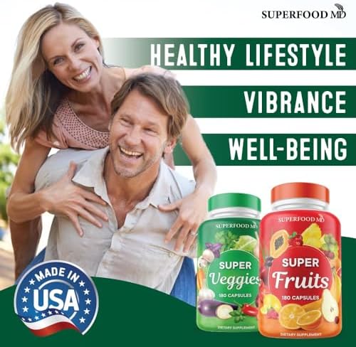 Superfood MD vegan dietary supplement container close up