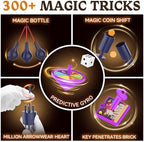 The full set of 35 magic props included in Nicella kit