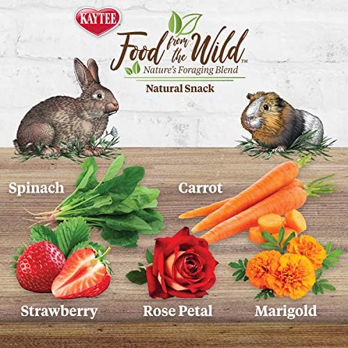 Kaytee small animal treat package showing whole ingredients