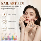Detailed view of Kholad 0.5mm fine tip nail marker nib