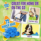 Mighty Clean Baby refill rolls pack packaging details