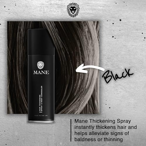Close up of Mane root touch up spray packaging