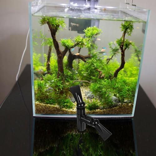 FONDOTIN heavy duty plastic water flow controller nozzle attachment ready for aquarium setup