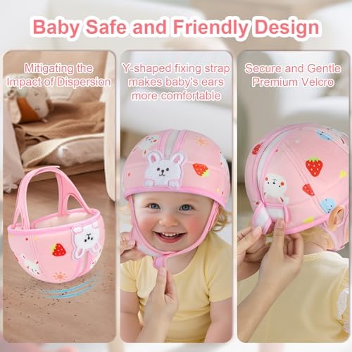 Adjustable chin strap detail on Accmor toddler head protector