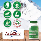 Health Thru Nutrition Astaxanthin bottle back nutritional facts label
