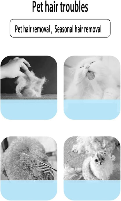 EFYUE flea and lice removal comb showing the smooth rounded circular teeth for skin safety
