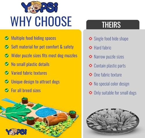 Yopsi dog enrichment toy sensory obstacles