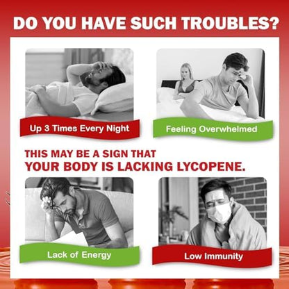 Novafun 90 count vegetarian lycopene capsules supplement facts panel