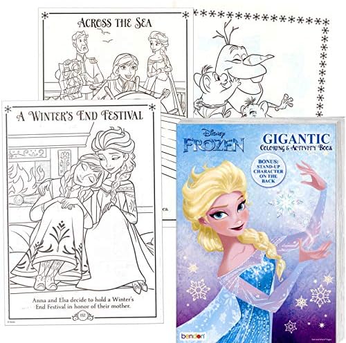 Bendon Disney Frozen coloring book 192 pages interior preview